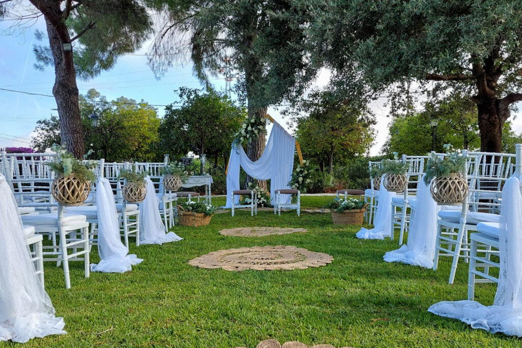 Decoración de ceremonia civil - Durán Ceremonias